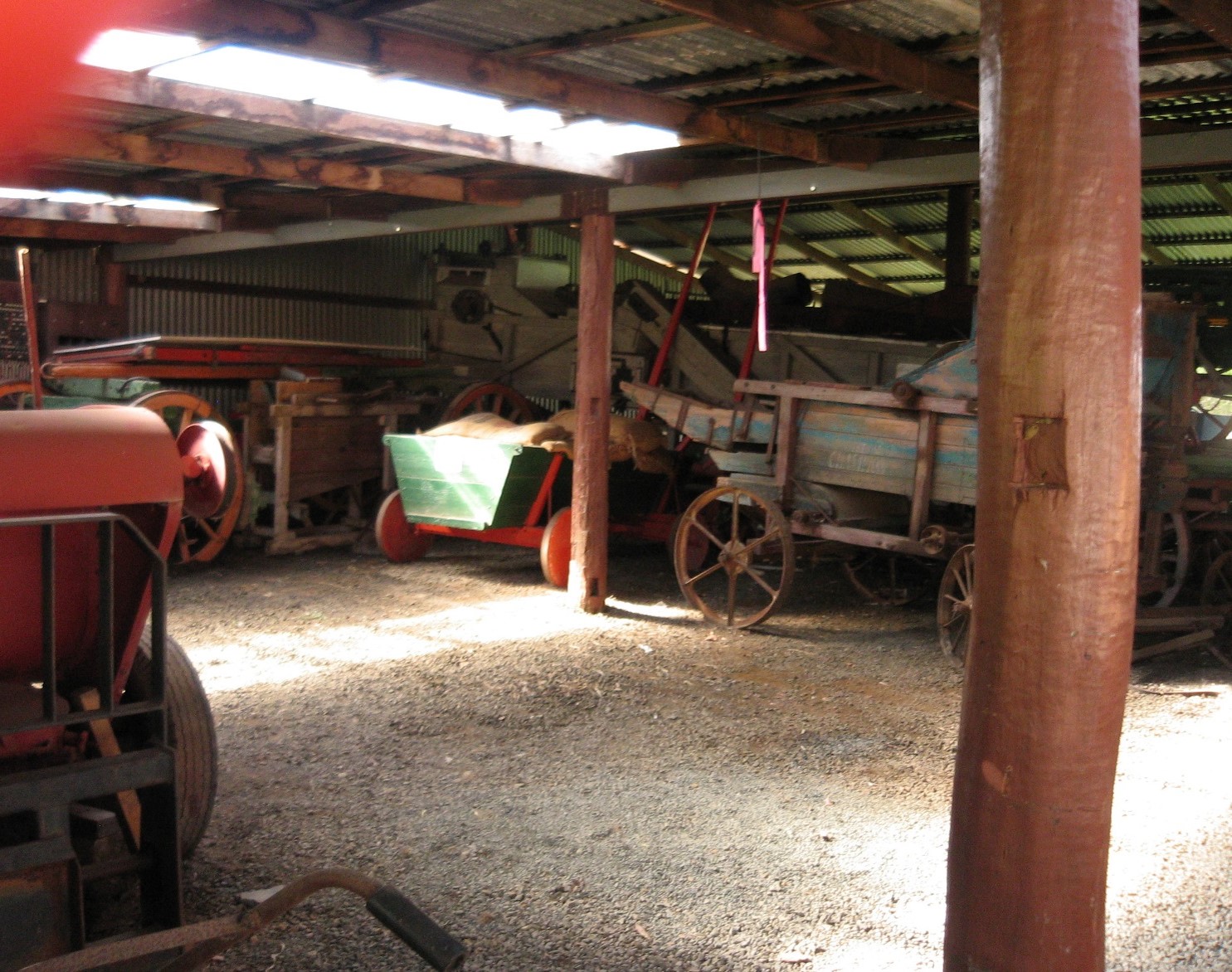 Machinery and Wagon Display