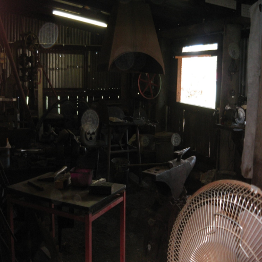Blacksmith Shop and Woodworking Area